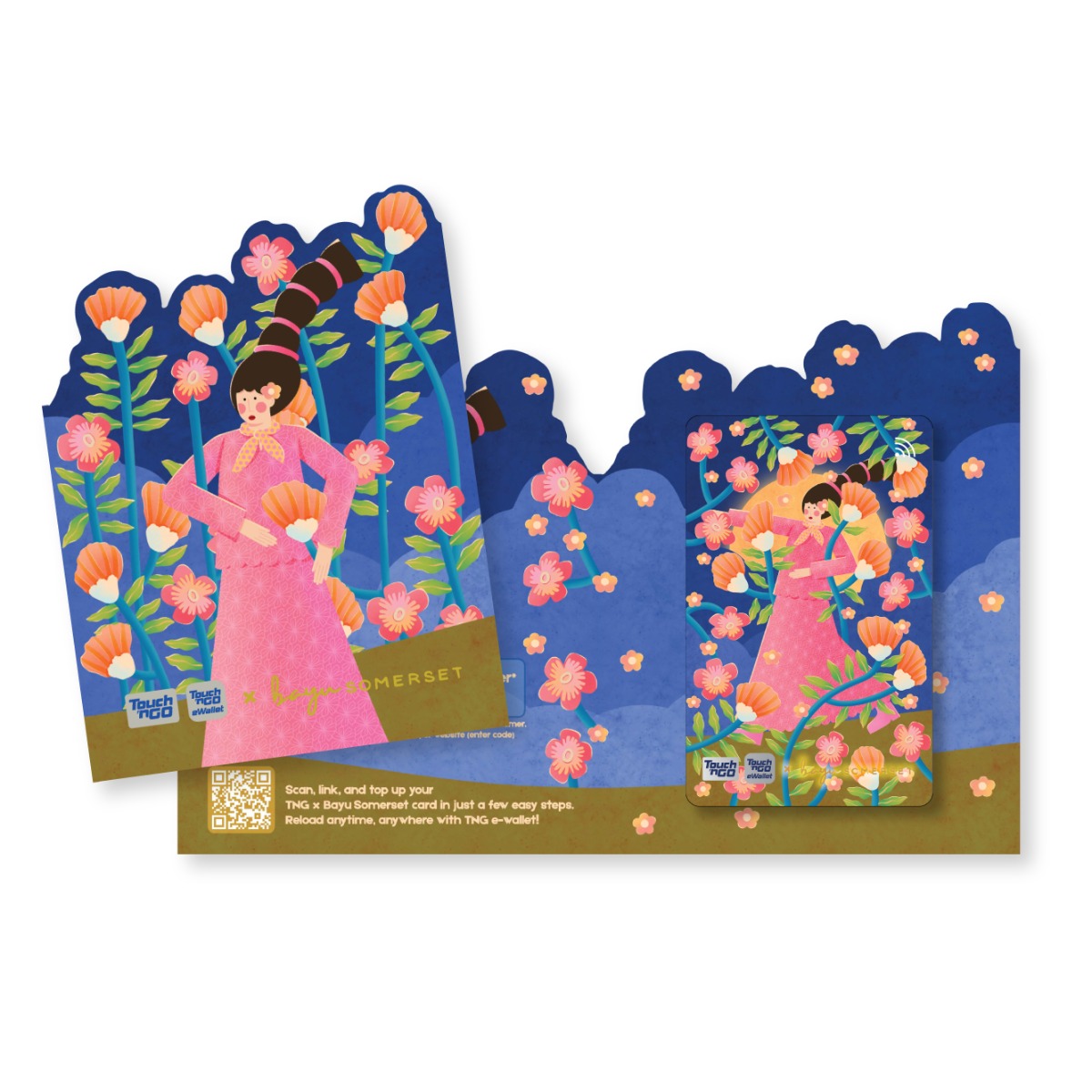 Touch ‘n Go x Bayu Somerset Limited Edition Cards (Molly’s Midnight Wander)