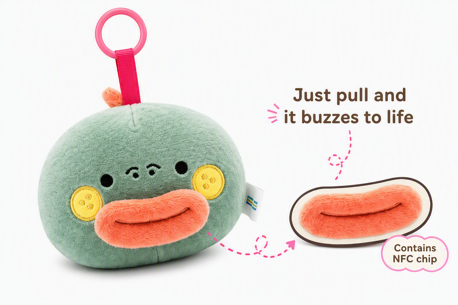 Touch ‘n Go x DMEOW  Limited Edition Plushie Charm (Dee)
