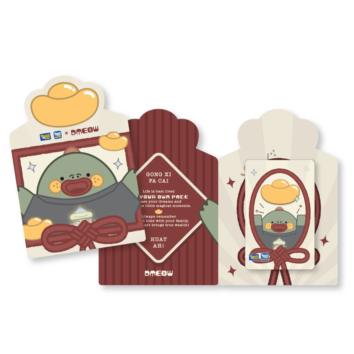 Touch ‘n Go x DMEOW Limited Edition Card (Gold)