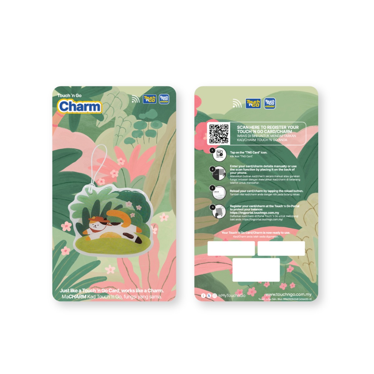 Touch 'n Go x Bunga dan Bintang Limited Edition LED Charms (Pawsitive Only)