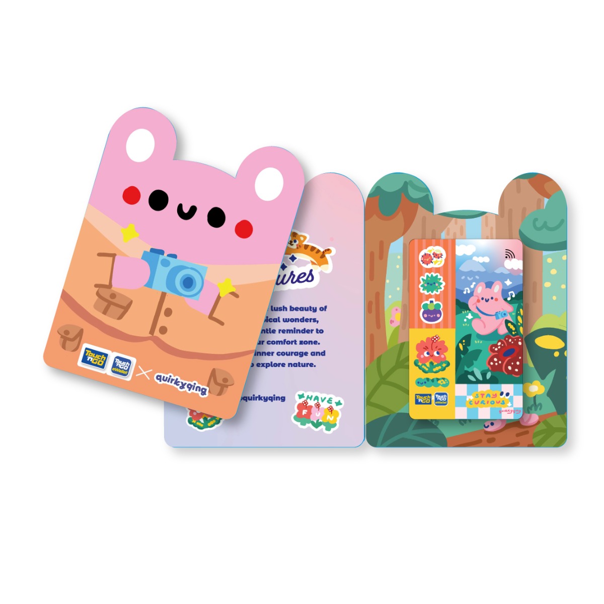 Touch ‘n Go x QuirkyQing Limited Edition Cards (New Adventures)