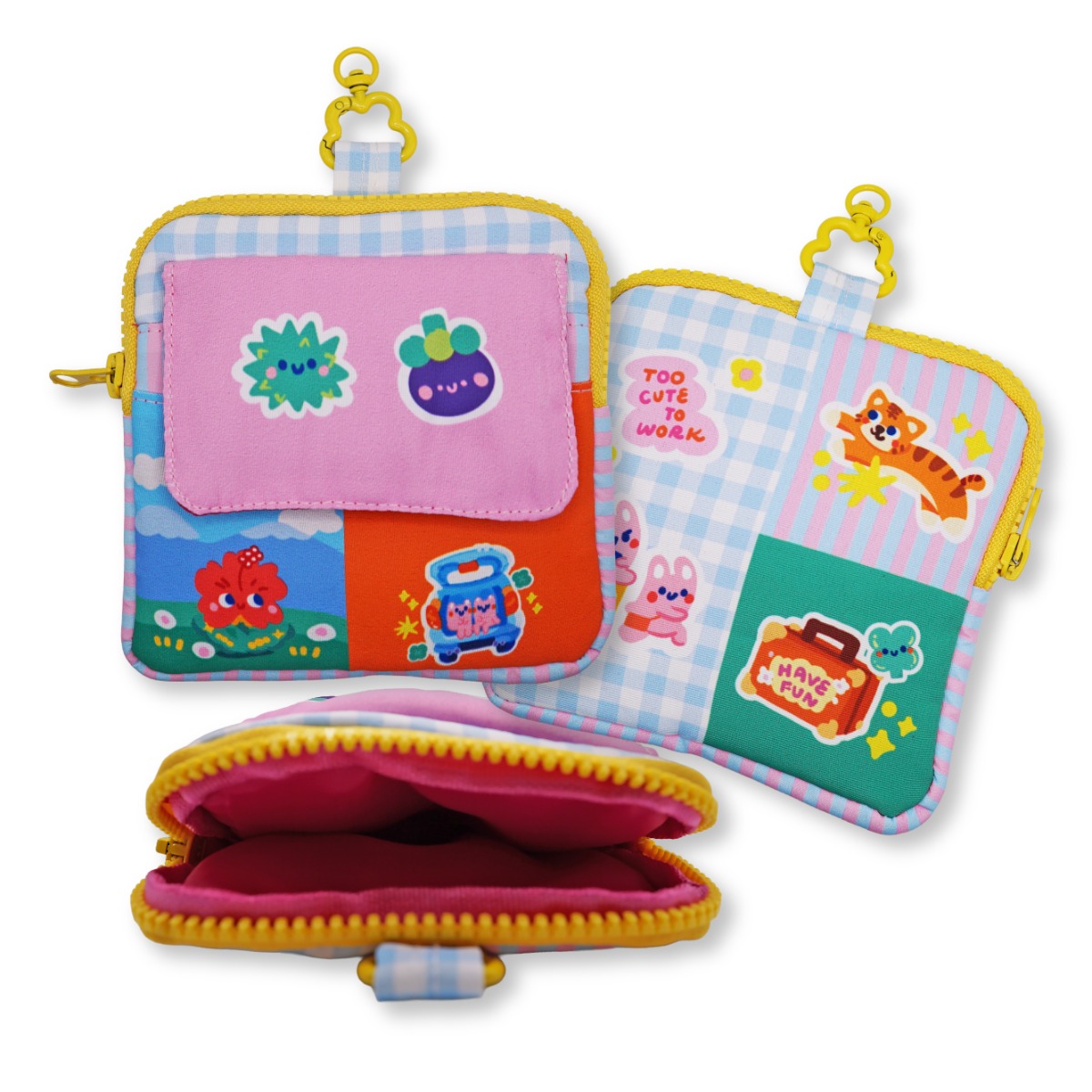 Touch ‘n Go x QuirkyQing Puffy Pouch