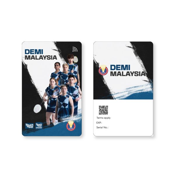 Touch 'n Go x BAM Demi Malaysia Limited Edition Cards