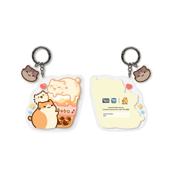 Touch ‘n Go x Bichi Mao Charm (Boba)
