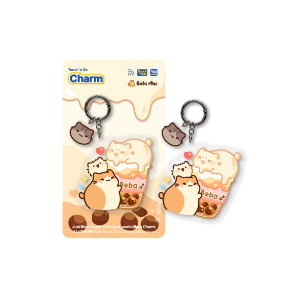 Touch ‘n Go x Bichi Mao Charm (Boba)