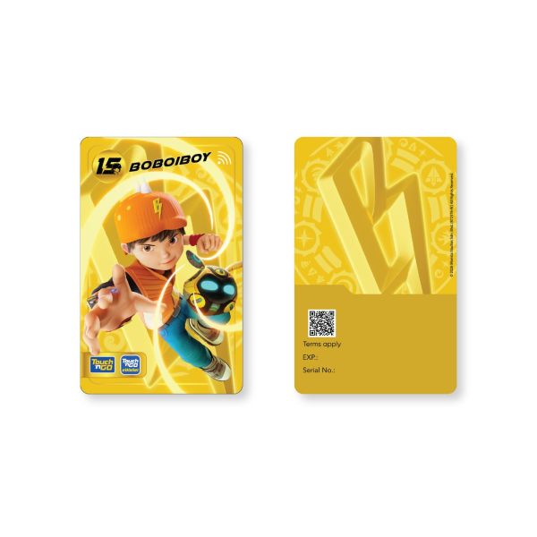 Touch 'n Go x BoBoiBoy & Ochobot Limited Edition Cards