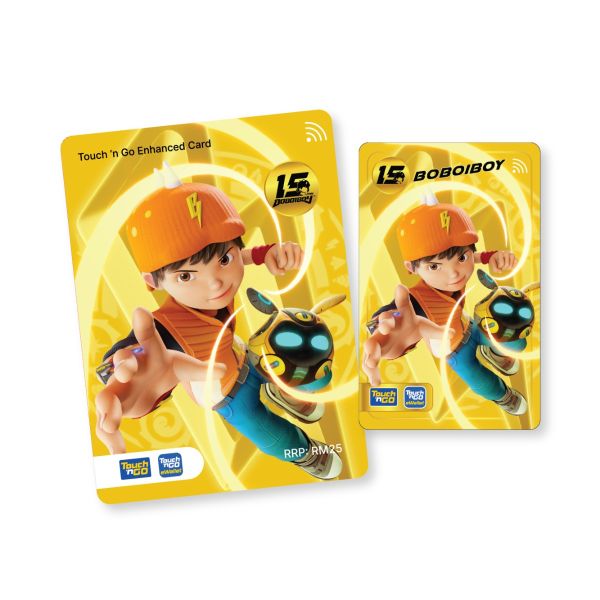 Touch 'n Go x BoBoiBoy & Ochobot Limited Edition Cards