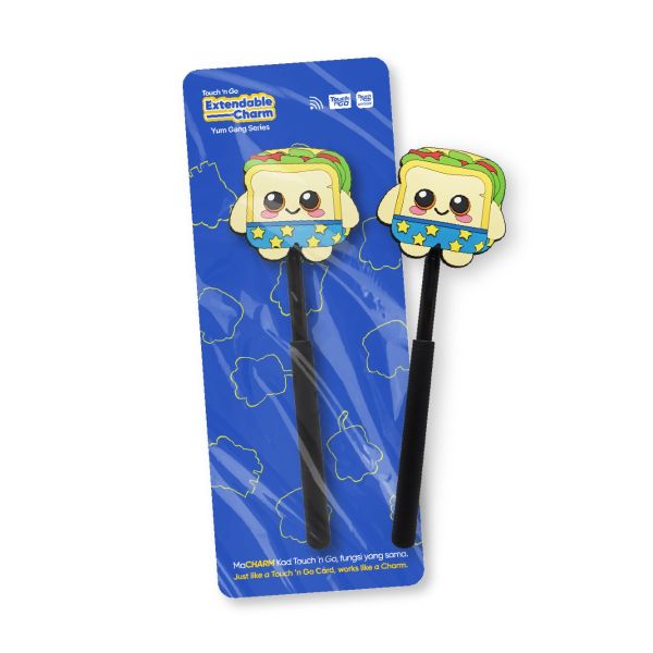 Touch 'n Go Extendable Charm Foodies Buddies (Sandwich)