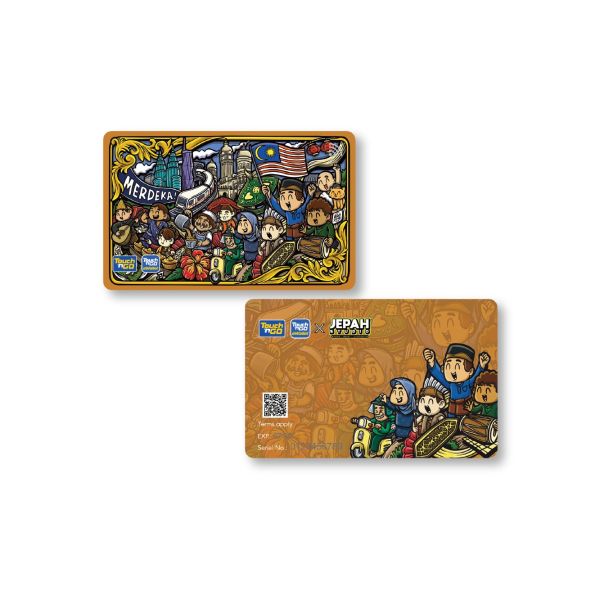 Touch 'n Go x Jepah Studio Merdeka Limited Edition Card (Harmoni Malaysia) 