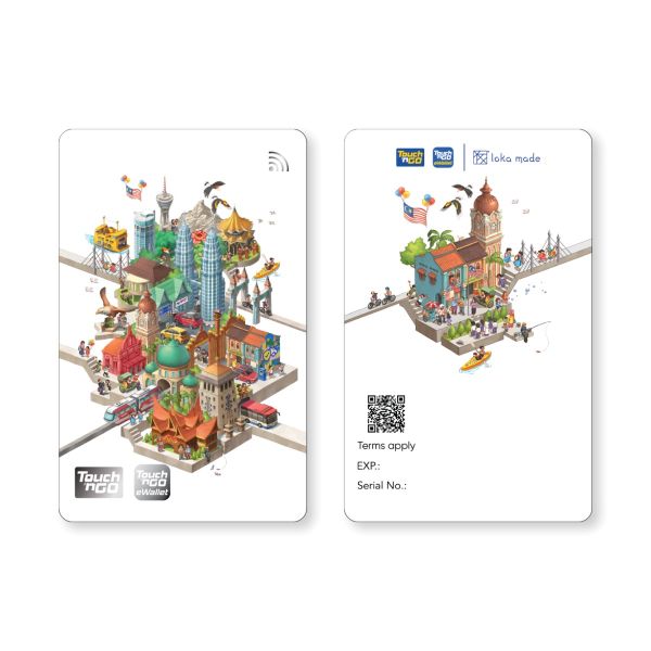 Touch ‘n Go x Loka Made Merdeka 2024 Limited Edition Cards 