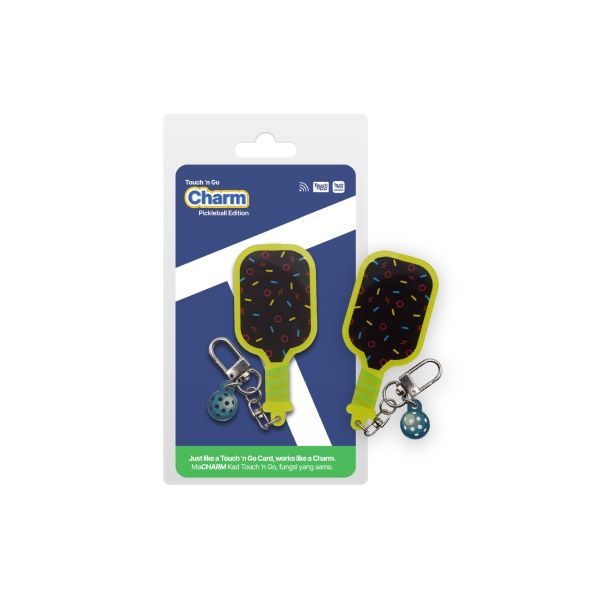 Touch 'n Go Charm Pickleball Edition (Green)