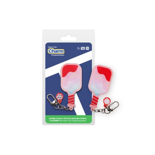 Touch 'n Go Charm Pickleball Edition (Pink)