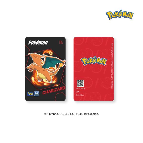 Touch 'n Go Pokémon Special Edition Cards (Charizard)