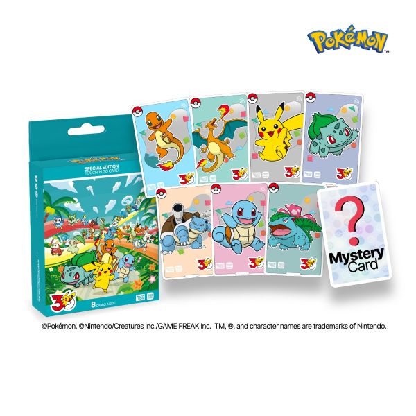 Touch 'n Go Pokémon 30th Anniversary Cards - Box Set