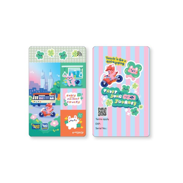 Touch ‘n Go x QuirkyQing Limited Edition Cards (New Beginnings)