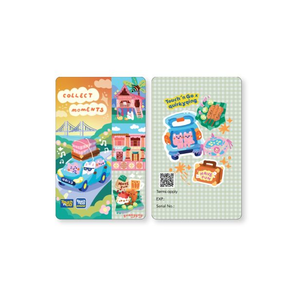 Touch ‘n Go x QuirkyQing Limited Edition Cards (New Memories)
