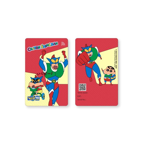 Touch 'n Go x Shin Chan Action Kamen Card