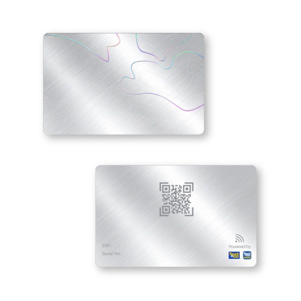 Touch 'n Go Business Card (Silver)