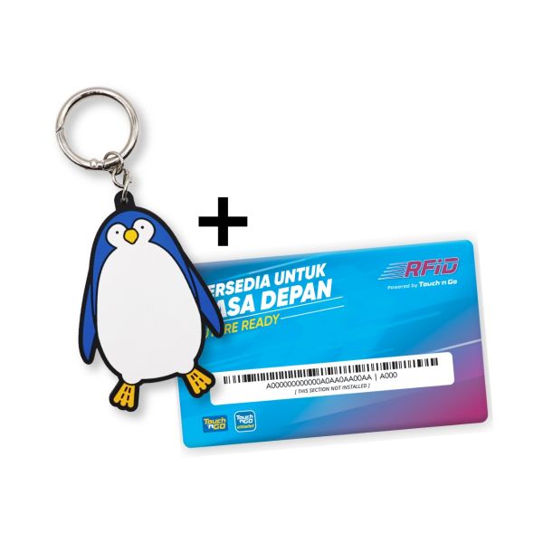 Bundle: SPY x FAMILY x Touch ‘n Go Charm (Penguin) + RFID