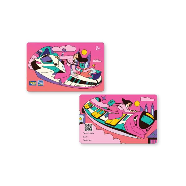Touch 'n Go x ThatDania Limited Edition LED Card (Train Edition)
