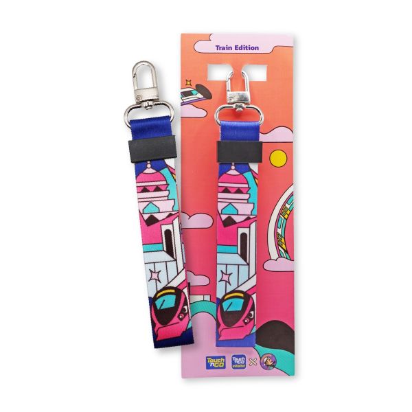 Touch 'n Go x ThatDania Lanyard Keychain (Train Edition)