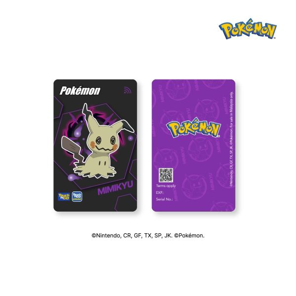 Touch 'n Go Pokémon Special Edition Cards (Mimikyu)