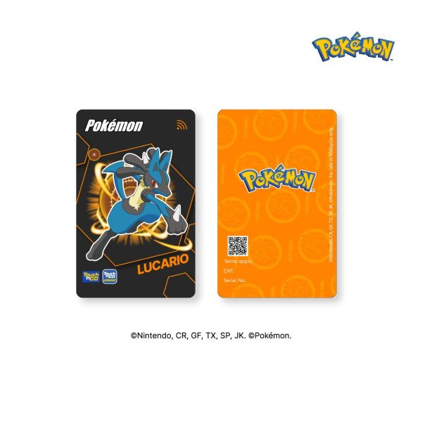 Touch 'n Go Pokémon Special Edition Card (Lucario)