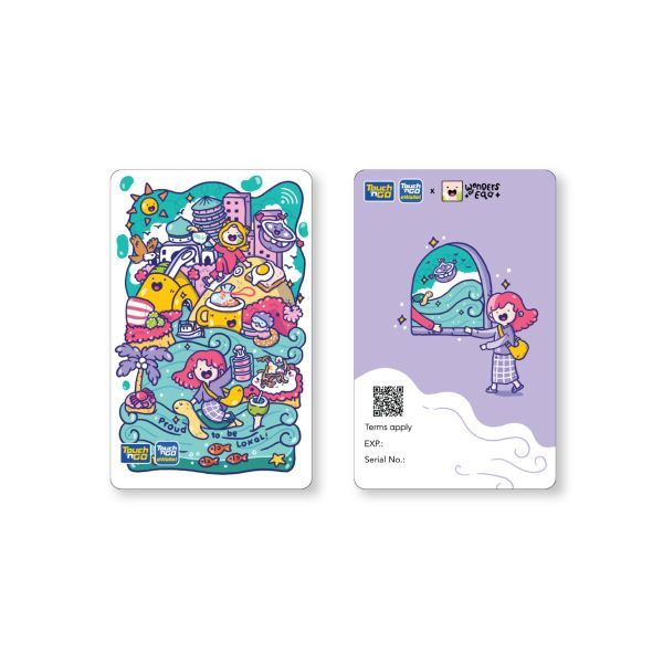 Touch 'n Go x Wonders of EQA Limited Edition Cards (Sea)