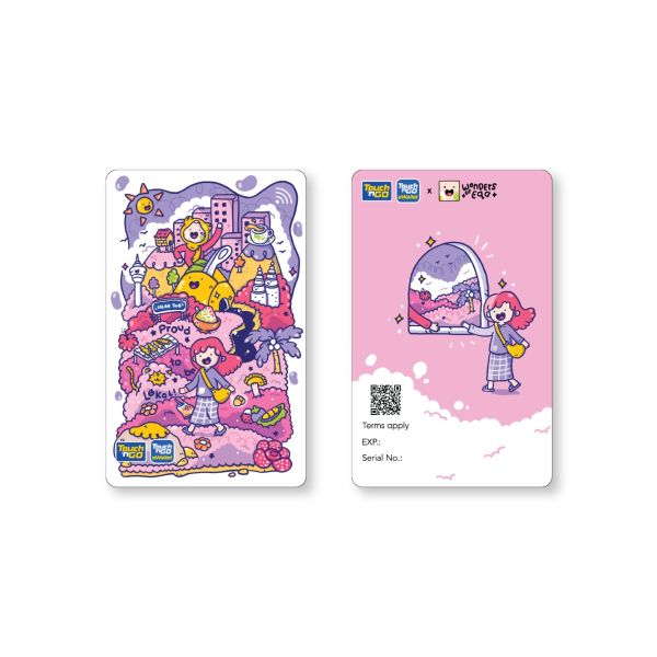 Touch 'n Go x Wonders of EQA Limited Edition Cards (Land)